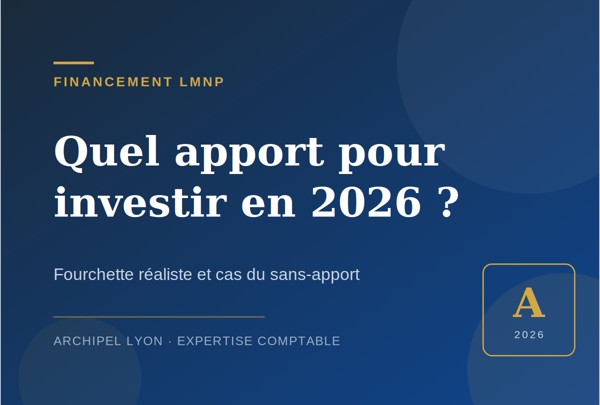 Quel apport pour investir en LMNP en 2026 ?