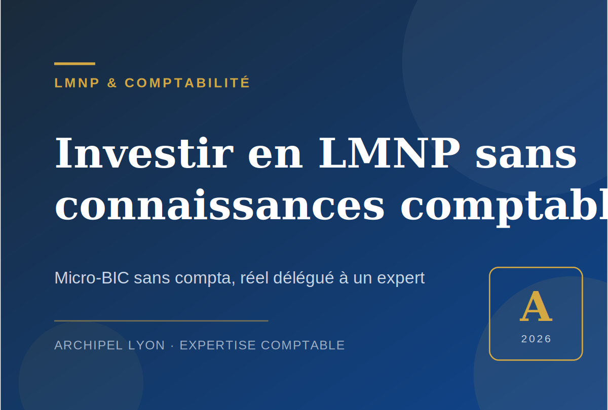 LMNP sans connaissances comptables : c&rsquo;est possible