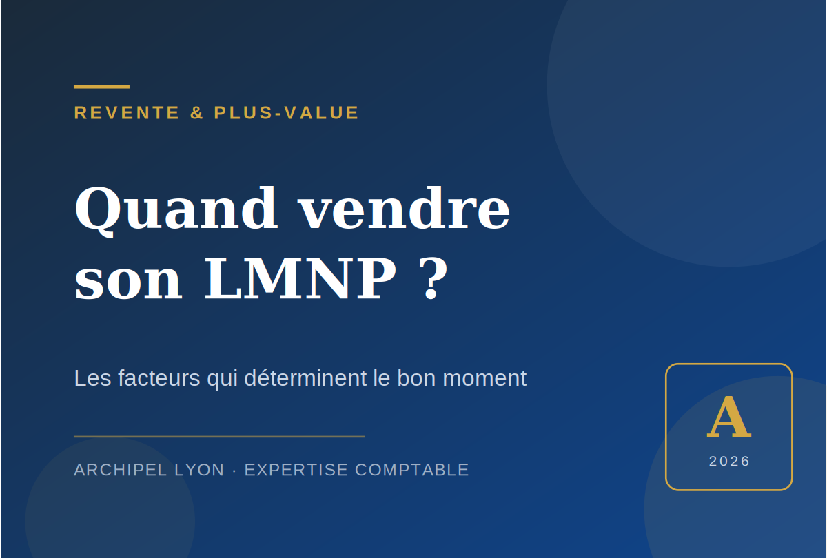 Quand vendre son LMNP pour optimiser sa fiscalité ?