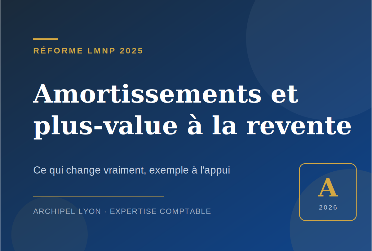 Réforme LMNP 2025 amortissement : ce qui change à la revente