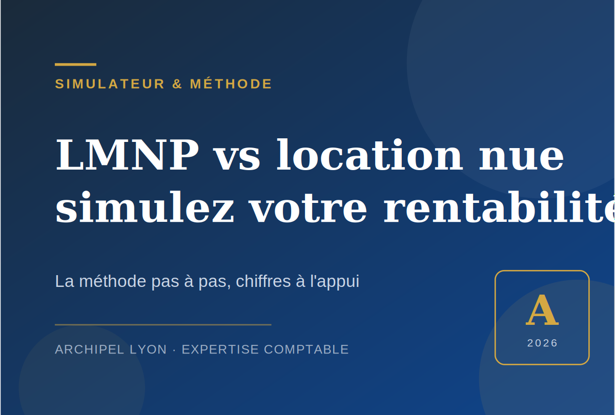 Simulateur LMNP location nue : comparez votre rentabilité