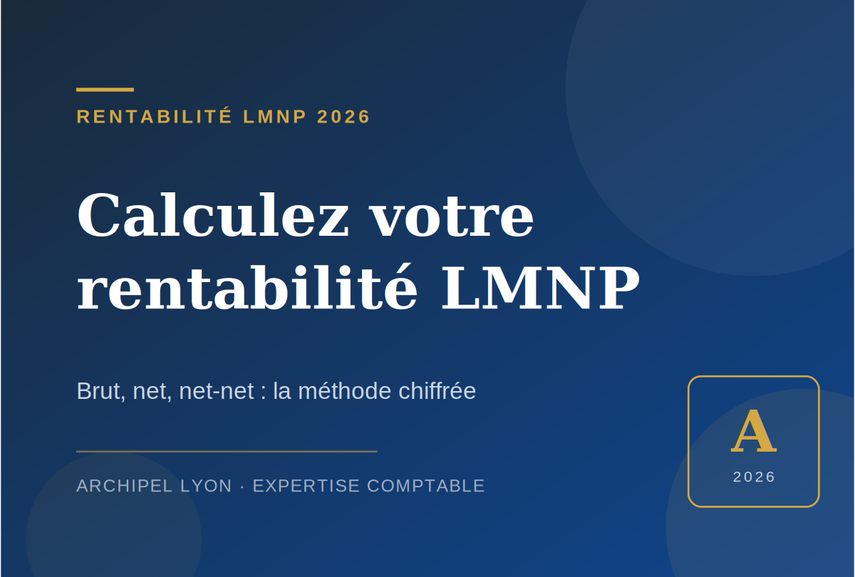 Simulateur de rentabilité LMNP 2026 : calculez pas à pas