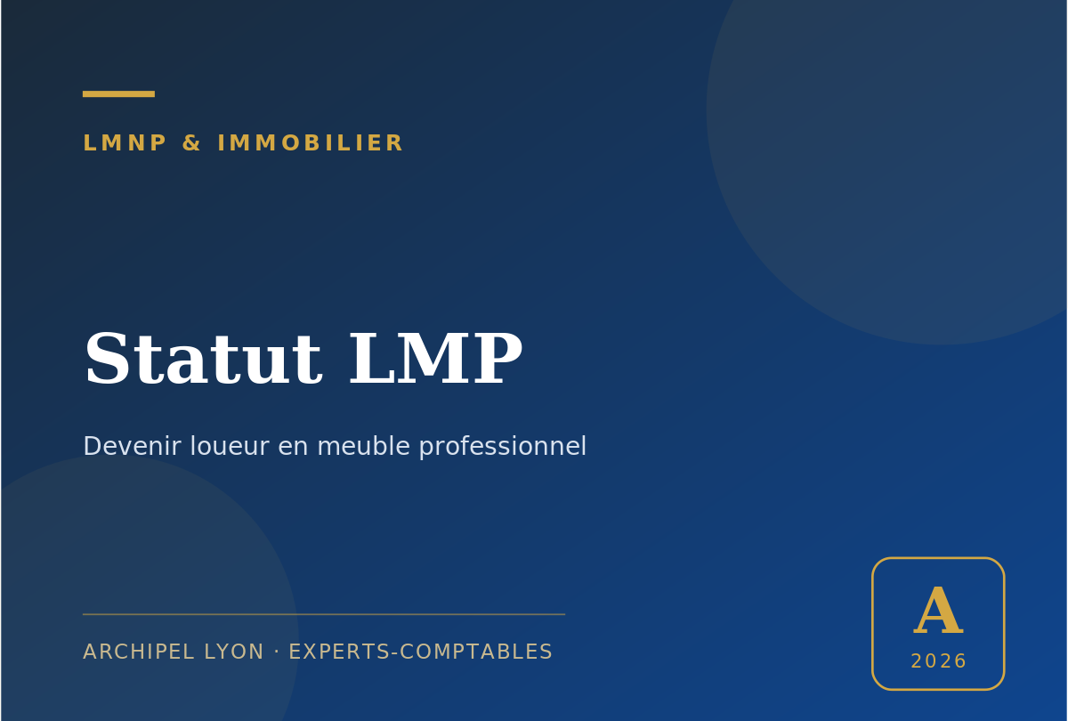 statut LMP - guide Archipel Lyon, expert-comptable a Lyon