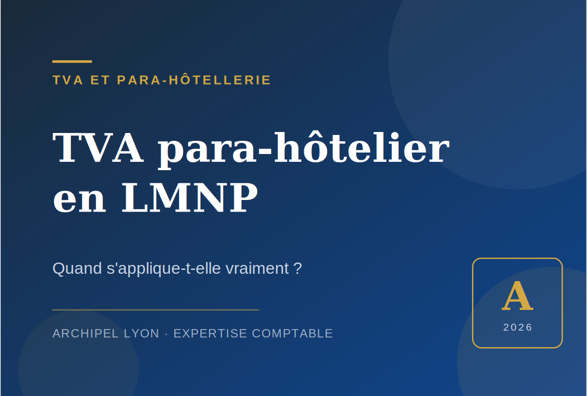 TVA para-hôtelier LMNP : quand s&rsquo;applique-t-elle ?